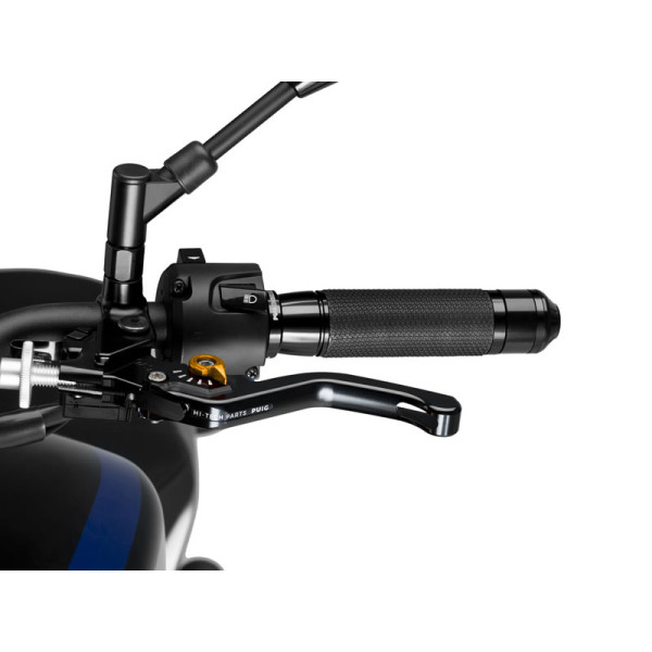 Puig Short V3 Clutch (Black Lever With Blue Selector) Gold